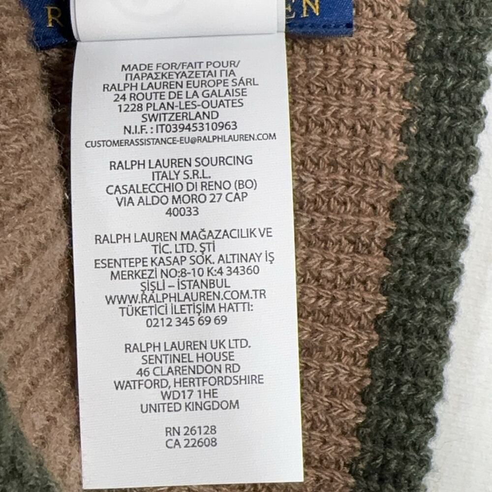 PRL Expedition Forestry Patch Beanie Skully Toque Hat Polo Ralph Lauren - Picture 10 of 11